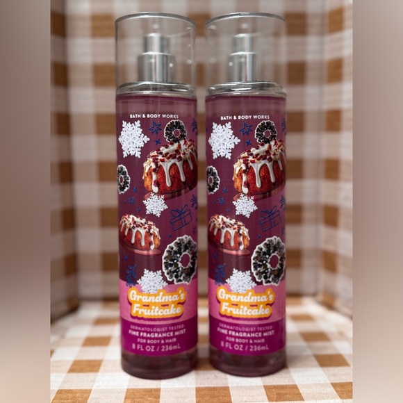 Bath & Body Works Other - NEW B&BW(2) Grandma’s Fruitcake , Holiday Limited Edition body care